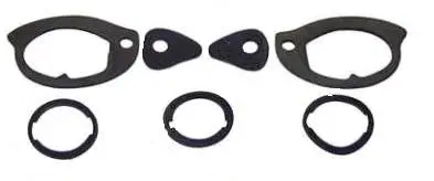 Door Handle Gaskets Kit, Most 64-72 Gm Cars 1
