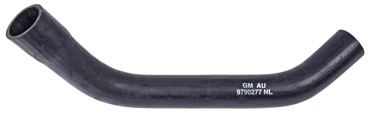 Radiator Hose, Upper, V8 67-70 Fb 68-70 Gto 65-70 Ct Bo, Stamped 1