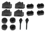 Body Rubber Stopper Kit, New, 70-81 Camaro 1