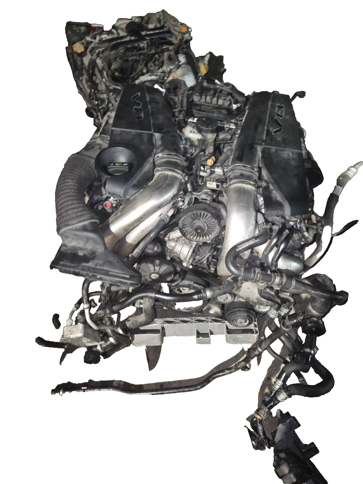 11 -20 Mercedes Cls550 S550 4.6 Bi Turbo Awd Engine V8 Motor Block M278 113K Oem 1