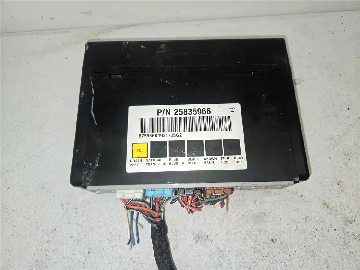 2010 Chevrolet Silverado Bcm Body Control Module Gm 25835966 Oem 1