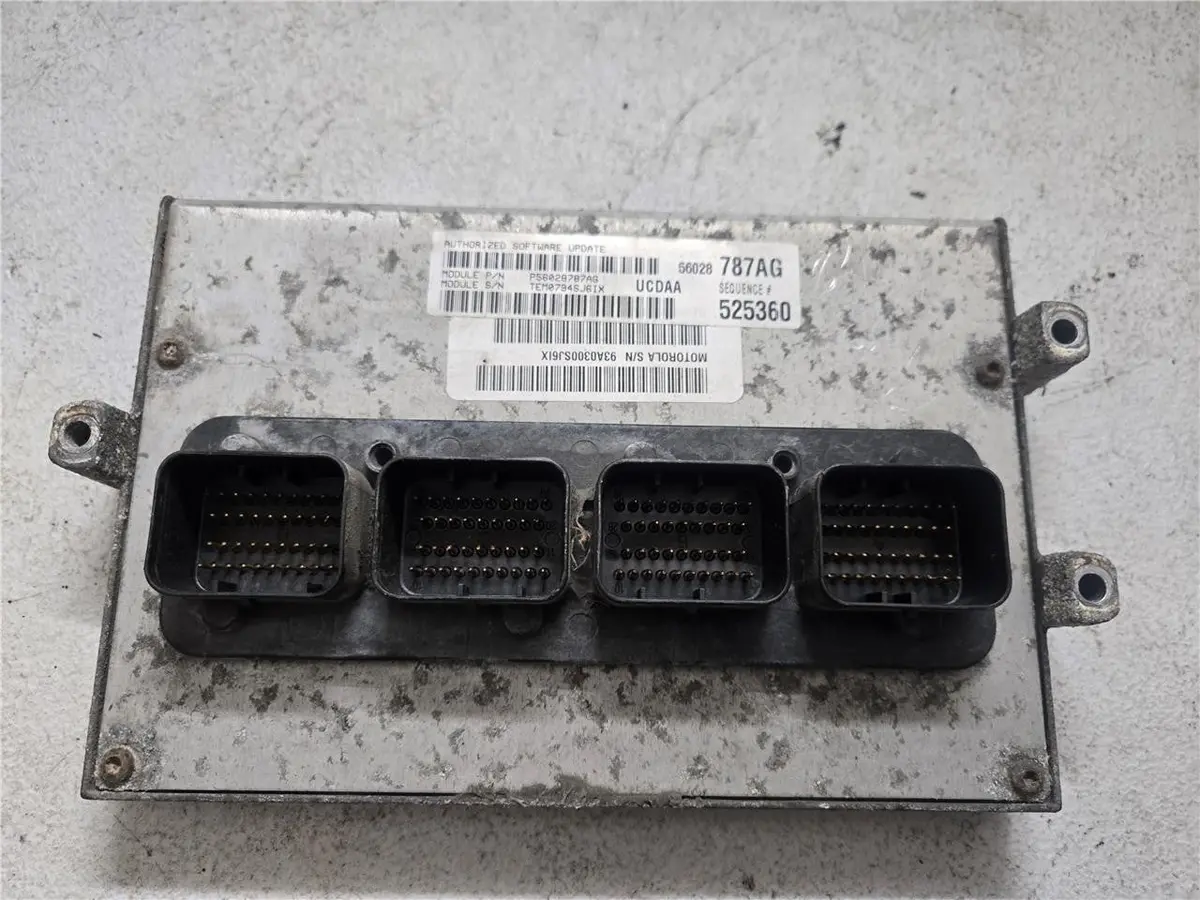 2004 5.7L Dodge Ram 1500 Engine Computer Module Pcm Ecu P/N# 56028787Ag Oem 1