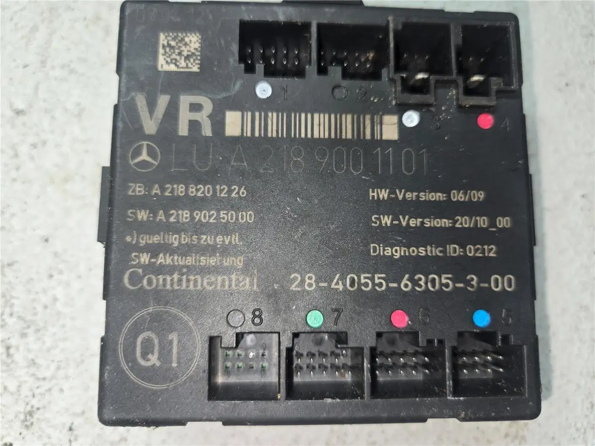 12-14 Mercedes W218 Cls500 Front Right Side Door Control Module A2189001101 Oem 2