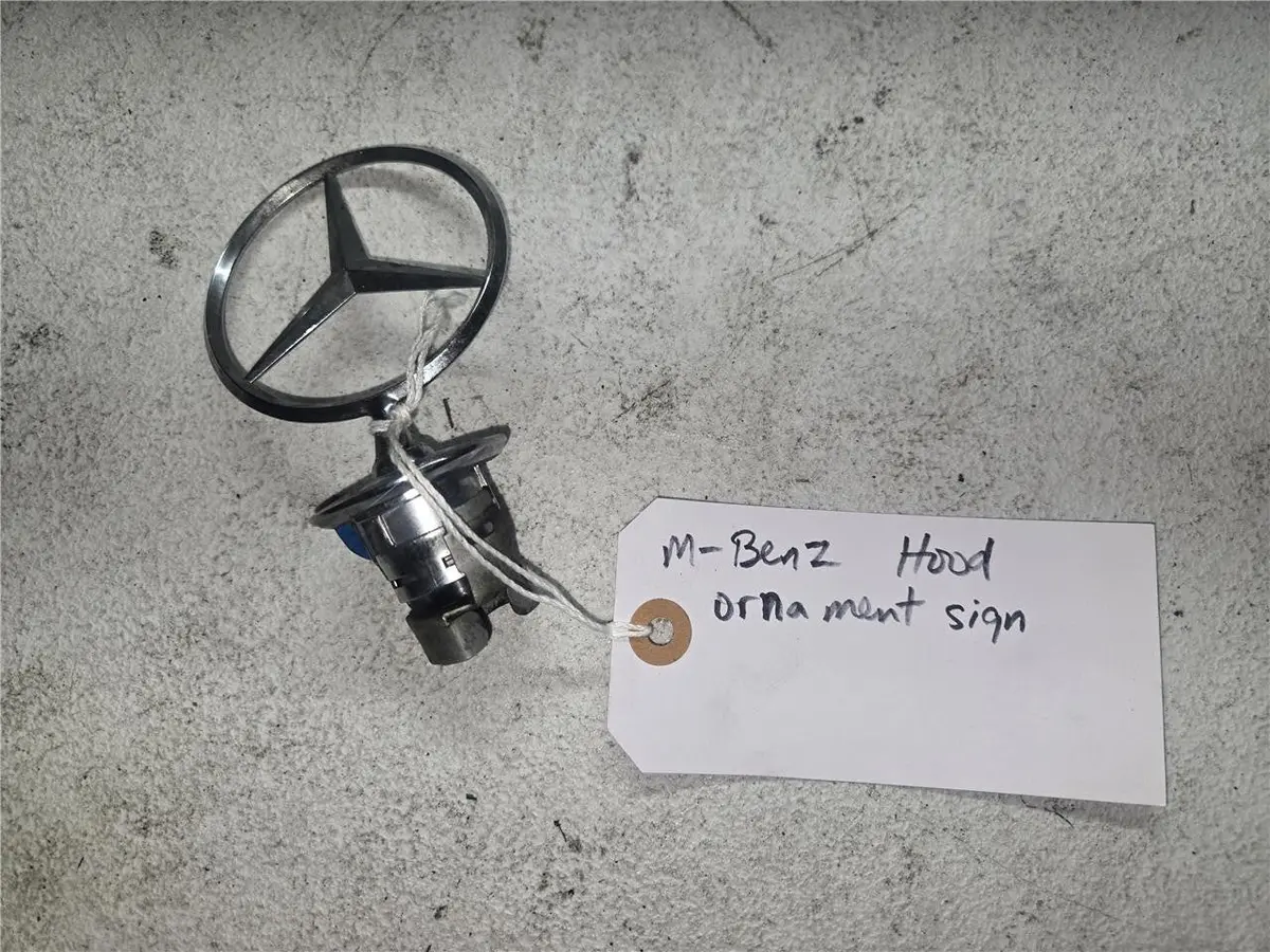Mercedes-Benz Hood Ornament Sign 1
