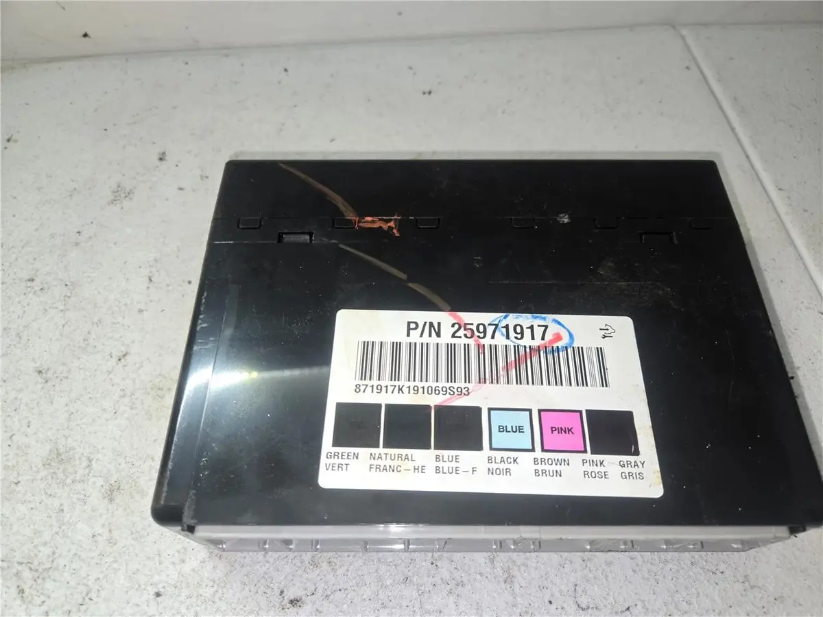 2007 - 2011 Chevrolet Silverado Bcm Bcu Body Control Module 25971917 Oem 1