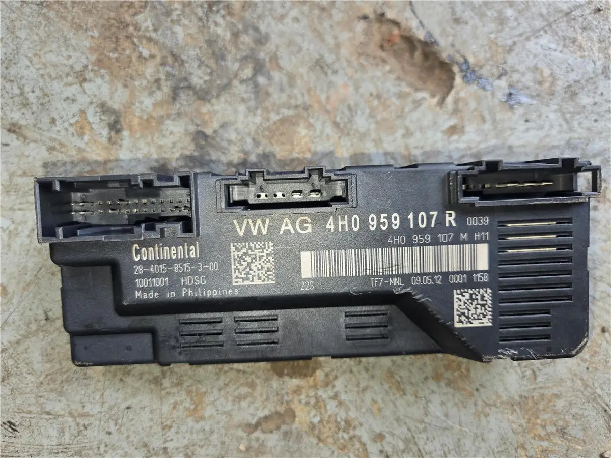 11-12 Audi A8 Quattro S8 Trunk Liftgate Power Control Module 4H0 959 107 R Oem 1