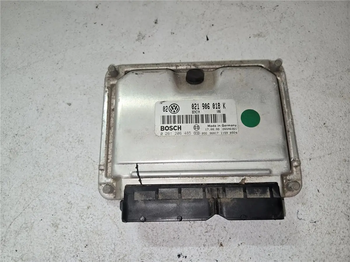 2000 Volkswagen Golf Computer Engine Control Ecu Ecm Module 021 906 018 K Oem 1