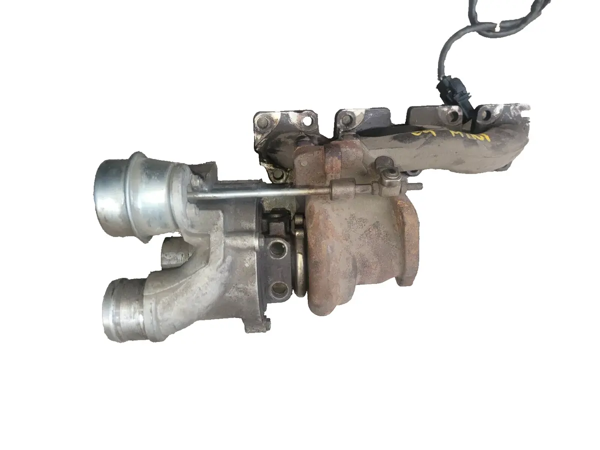 07 -10 Mini Cooper S Clubman 1.6 Turbocharger Unit 18075287 Turbo + Manifold Oem 1