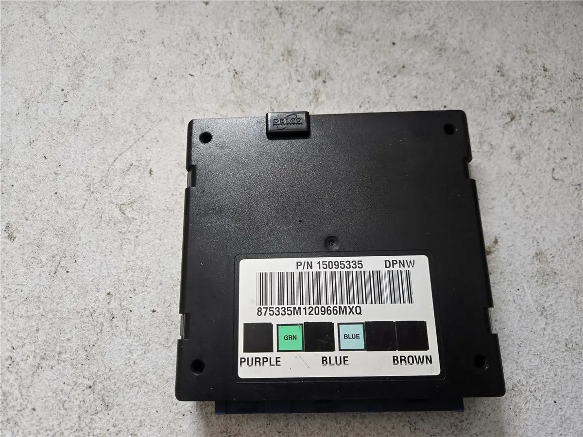 2000 - 2002 Tahoe Yukon Bcm Body Control Module 15095335 Oem 1