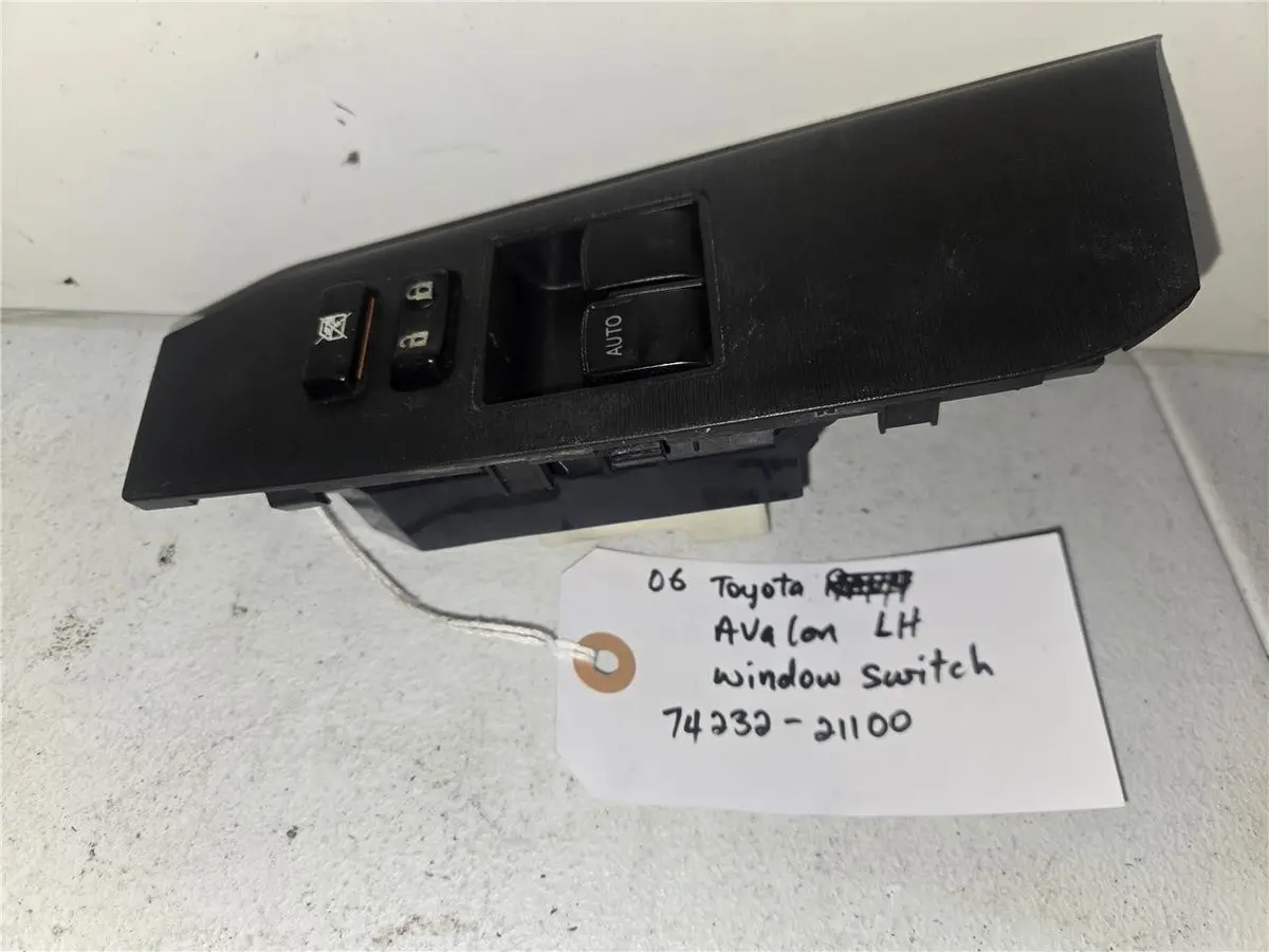 2006 Toyota Avalon Left Window Switch 74232-21100 Oem 1