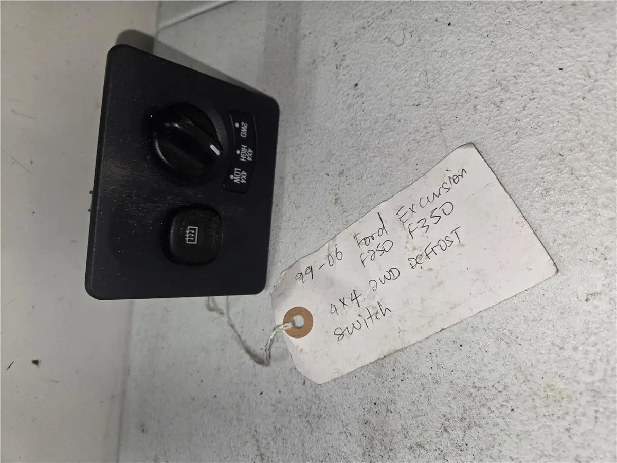 1999 - 2006 Ford Excursion F250 F350 4X4 2Wd Defrost Switch 4C3j-25047A04-D Oem 1