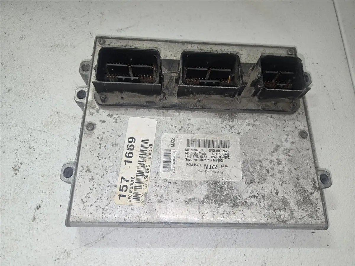 2005 - 2006 Ford F150 Pickup 5.4L Ecm Engine Control Module 6L3a-12A650-Bfc Oem 1