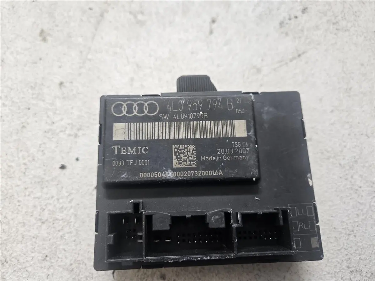 2007 - 2008 Audi Q7 Rear Right Passenger Door Computer Control 4L0 959 794 B Oem 1
