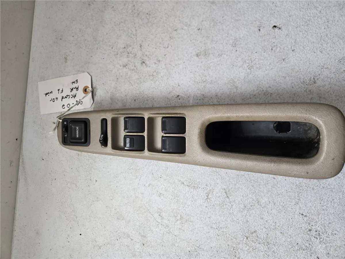 1998 - 2002 Honda Accord 4Dr Power Front Window Switch 35190-St7-A11 Oem 1