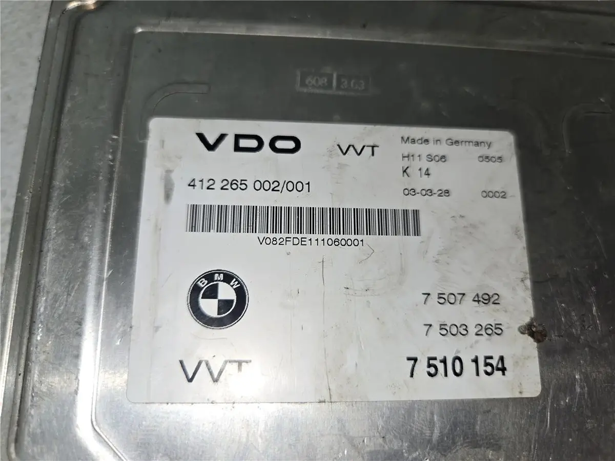 2004 - 2006 Bmw 750Li 745 X5 4.4L Vvt Valvetronic Control Module 7 510 154 Oem 2