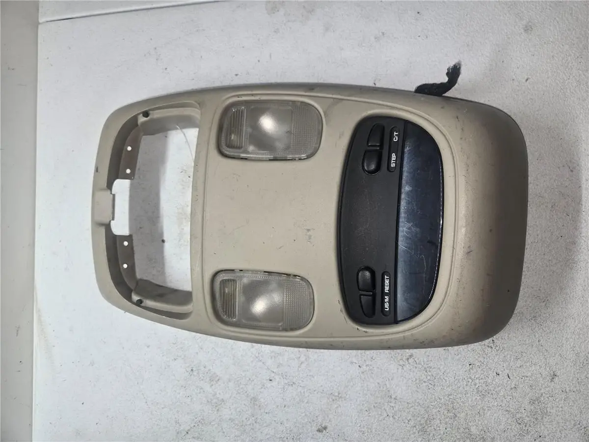 02 - 05 Dodge Ram 1500 Overhead Console Dome Map Lights Display 56045573Ad Oem 1