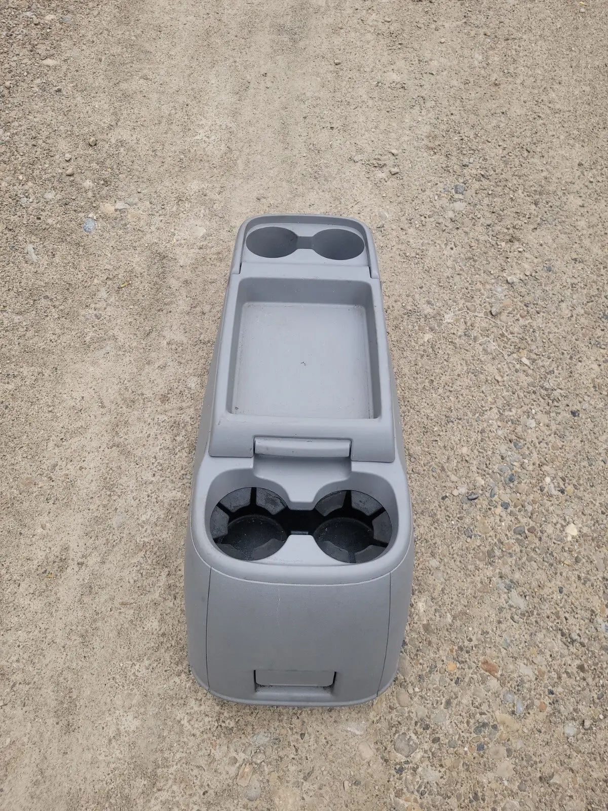 11 - 17 Honda Odyssey Front Floor Gray Center Console Storage Cupholder Oem 1