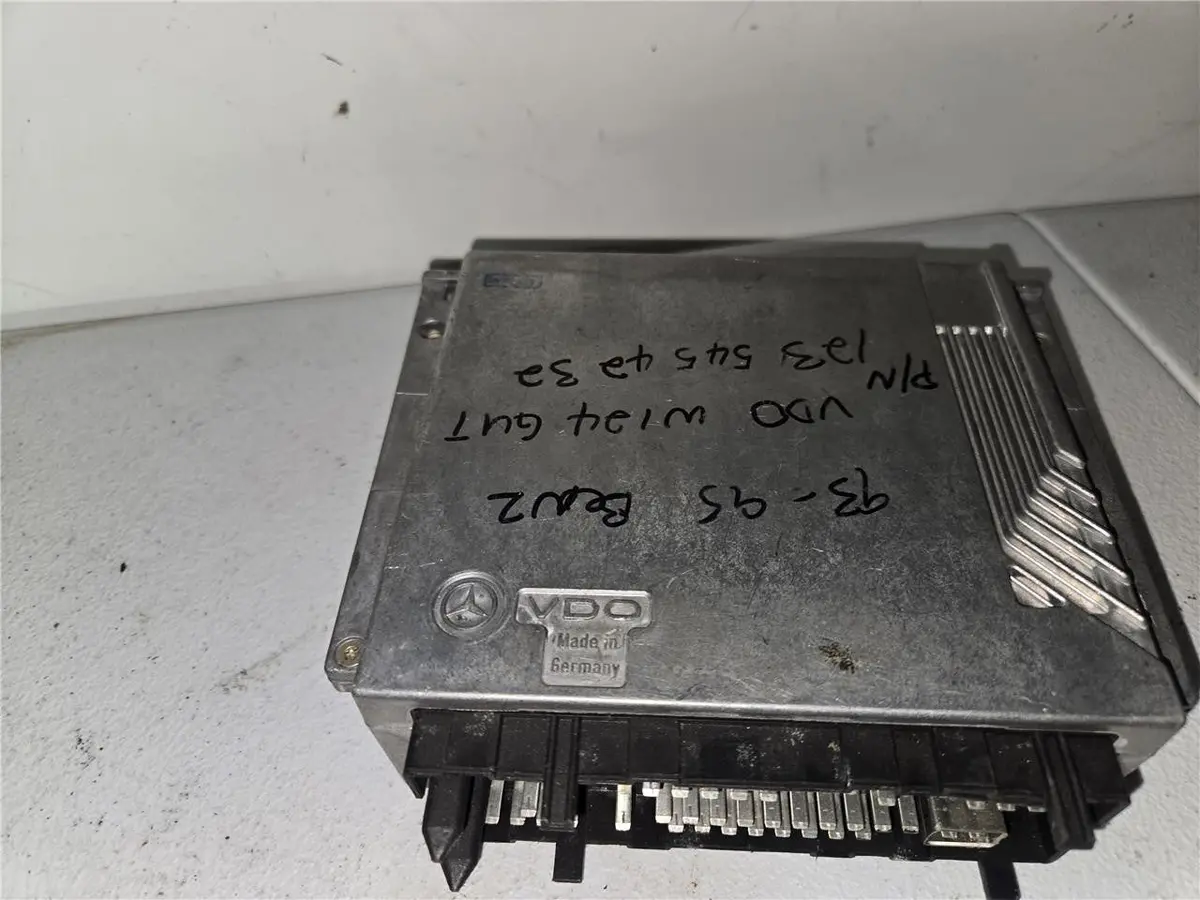 1993 - 1995 Mercedes-Benz Vdo W124 Gut Gas Injection Control 123 545 42 32 Oem 1