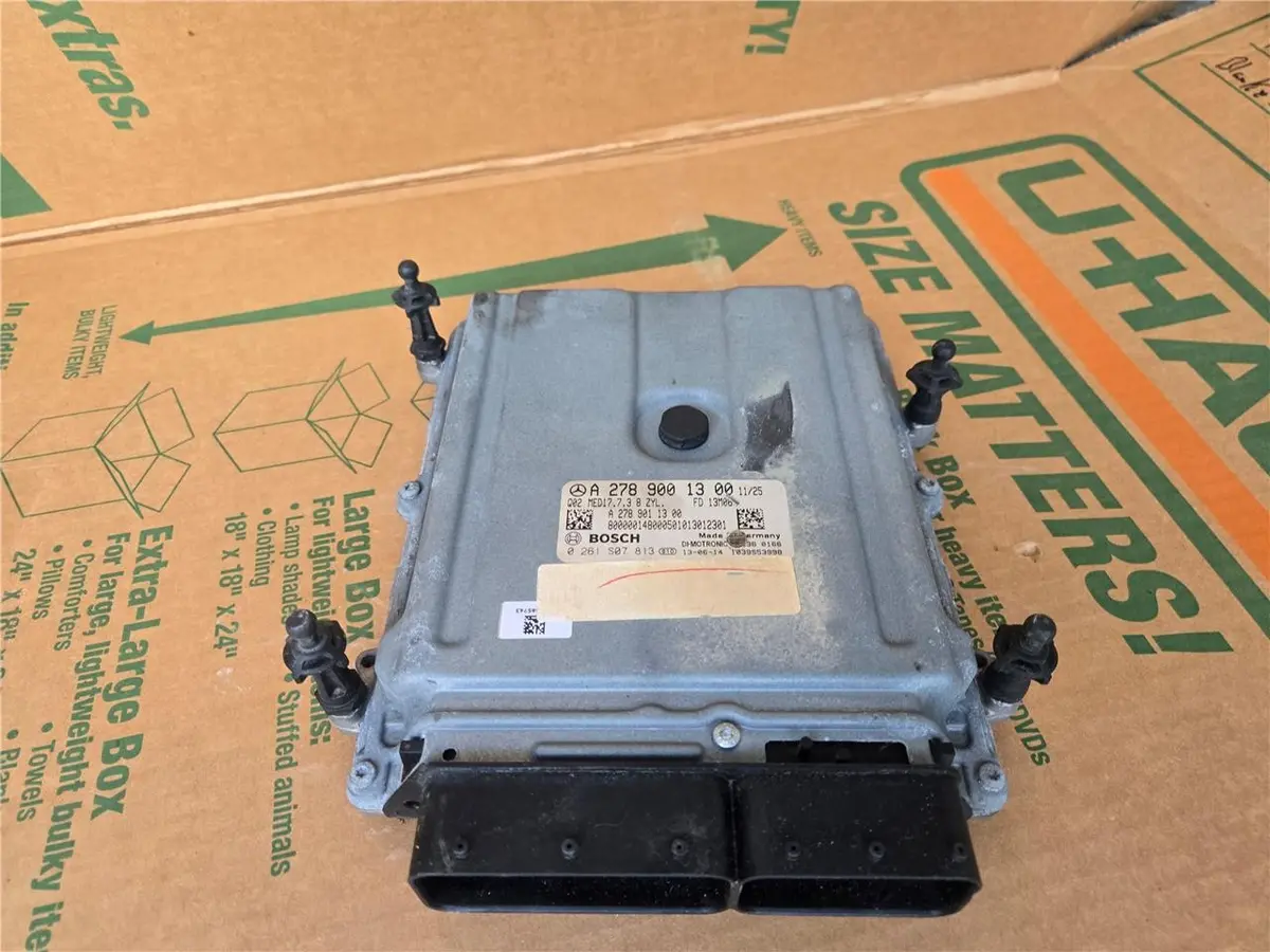 2012-2019 Mercedes-Benz W166 Ml63 Amg Engine Control Module A 278 900 13 00 Oem 1