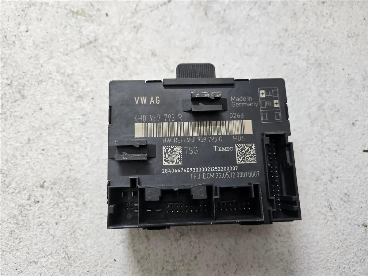 2012-18 Audi D4 A8 Quattro A8l Front Left Side Door Ctrl Module 4H0959793r Oem 1