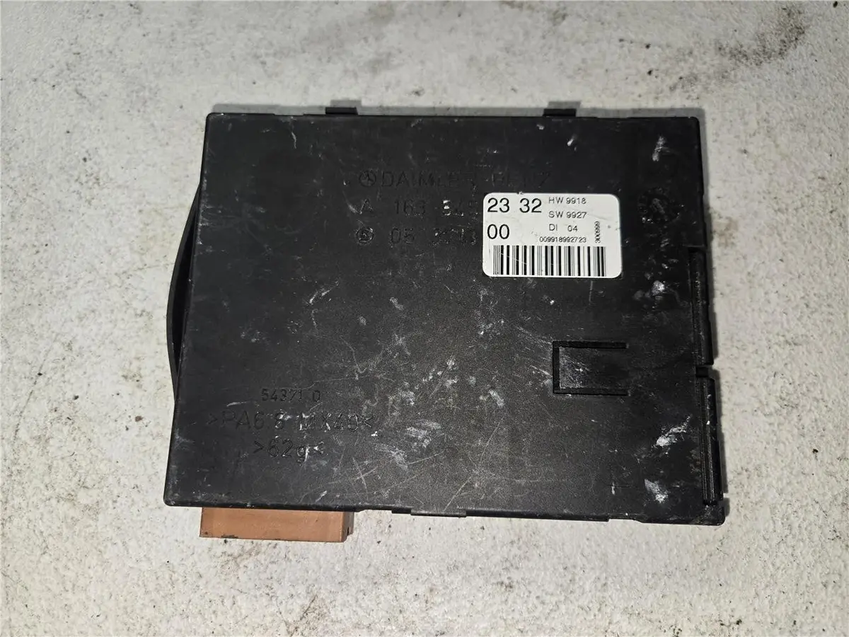 1998 - 2002 Mercedes W163 Ml320 Ml55 Amg Body Control Module Bcm A1635452332 Oem 1
