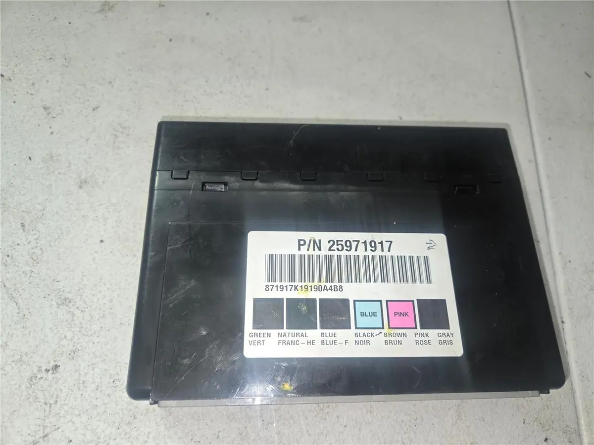 2006 - 2013 Chevrolet Silverado Gm Body Control Module P/N 25971917 Bcm Oem 1