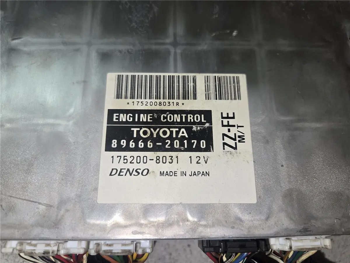 2002 Toyota Celica Gt M/T Ecu Ecm Engine Computer Module 89666-20170 Pcm Oem 1