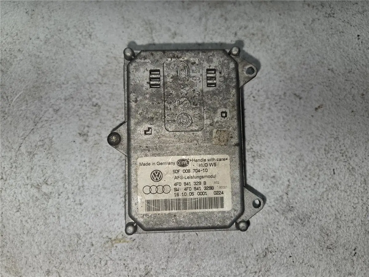 2005 - 2011 Audi A6 Quattro Headlight Xenon Power Module Unit 4F0-941-329-B Oem 1