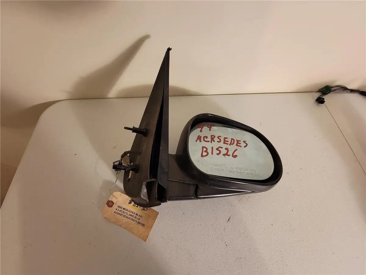 1999 Mercedes Ml 430 4.3 Blue Front Right Side Rear View Mirror 128-56633 Oem 1