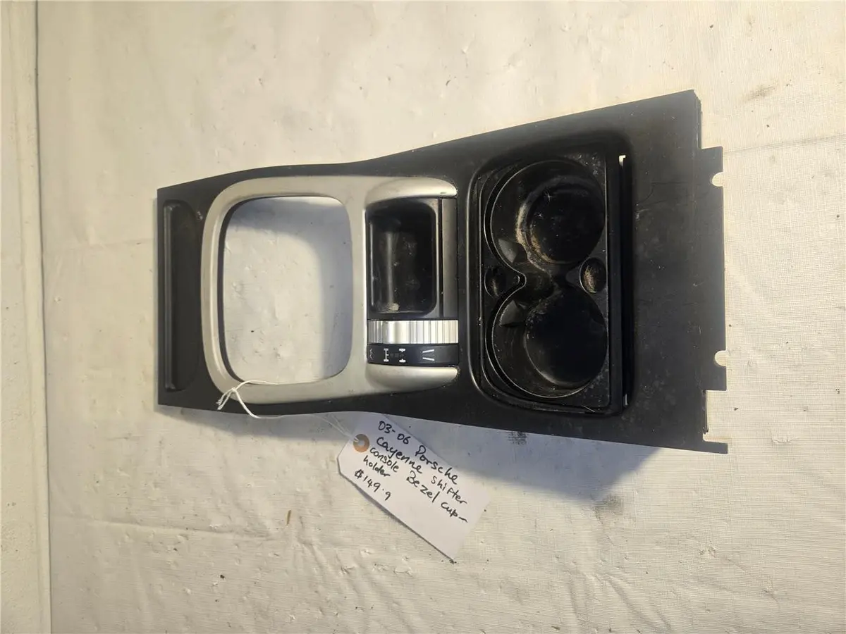 2003 - 2006 Porsche Cayenne Shifter Console Bezel Cup-Holder 7L5 864 299 Oem 1