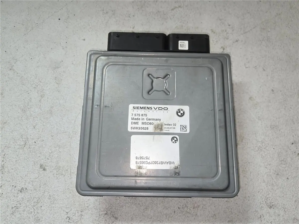 2007 - 2010 Bmw N54 335I 535I Engine Ecu Ecm Computer Ctrl Module 7 575 875 Oem 1
