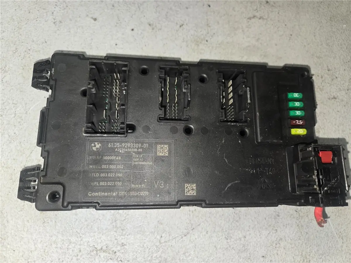 2012-2015 Bmw F30 328Xi Rear Electronic Body Control Module 61.35-9293309-01 Oem 1