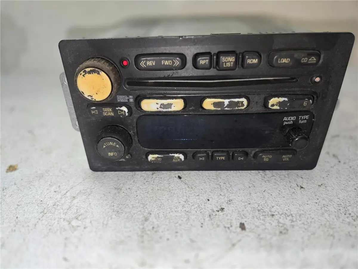 2003 - 2006 Gmc Chevrolet Rds Stereo Amfm Radio Cd 6 Disc Changer 10359577 Oem 1