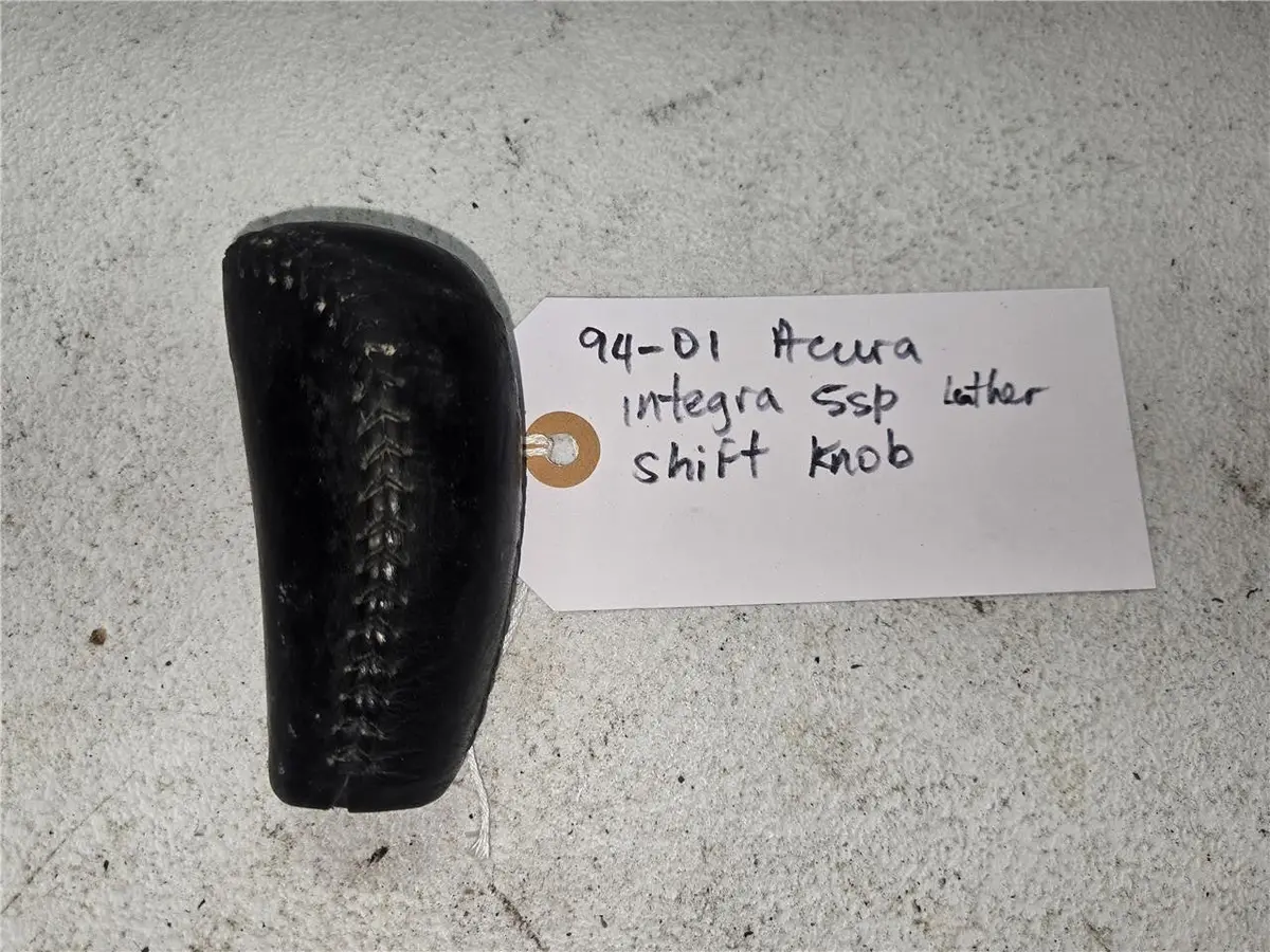 1994 - 2001 Acura Integra Ssp Leather Shifter Knob Oem 1