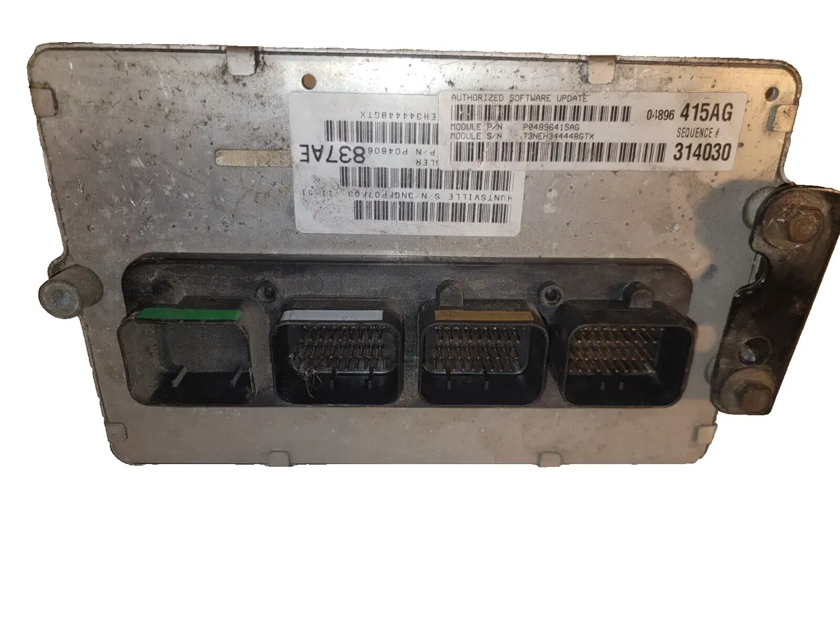 06 Charger Magnum Chrysler 300 5.7 Engine Computer Module Pcm Ecu 04896415Ag Oem 1