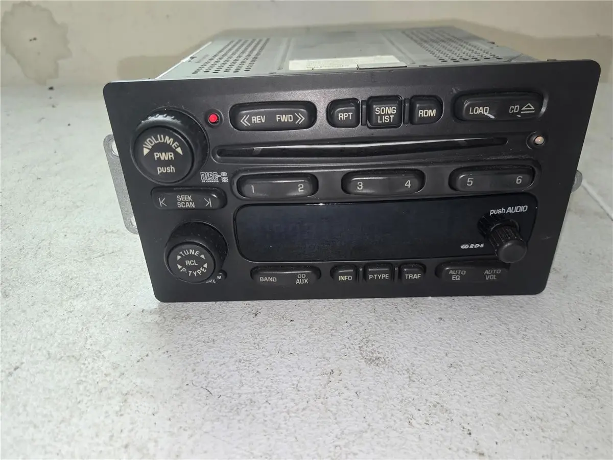 2003 - 2006 Chevrolet Gmc Suburban Radio Stereo Cd Player Receiver 15196055 Oem 1