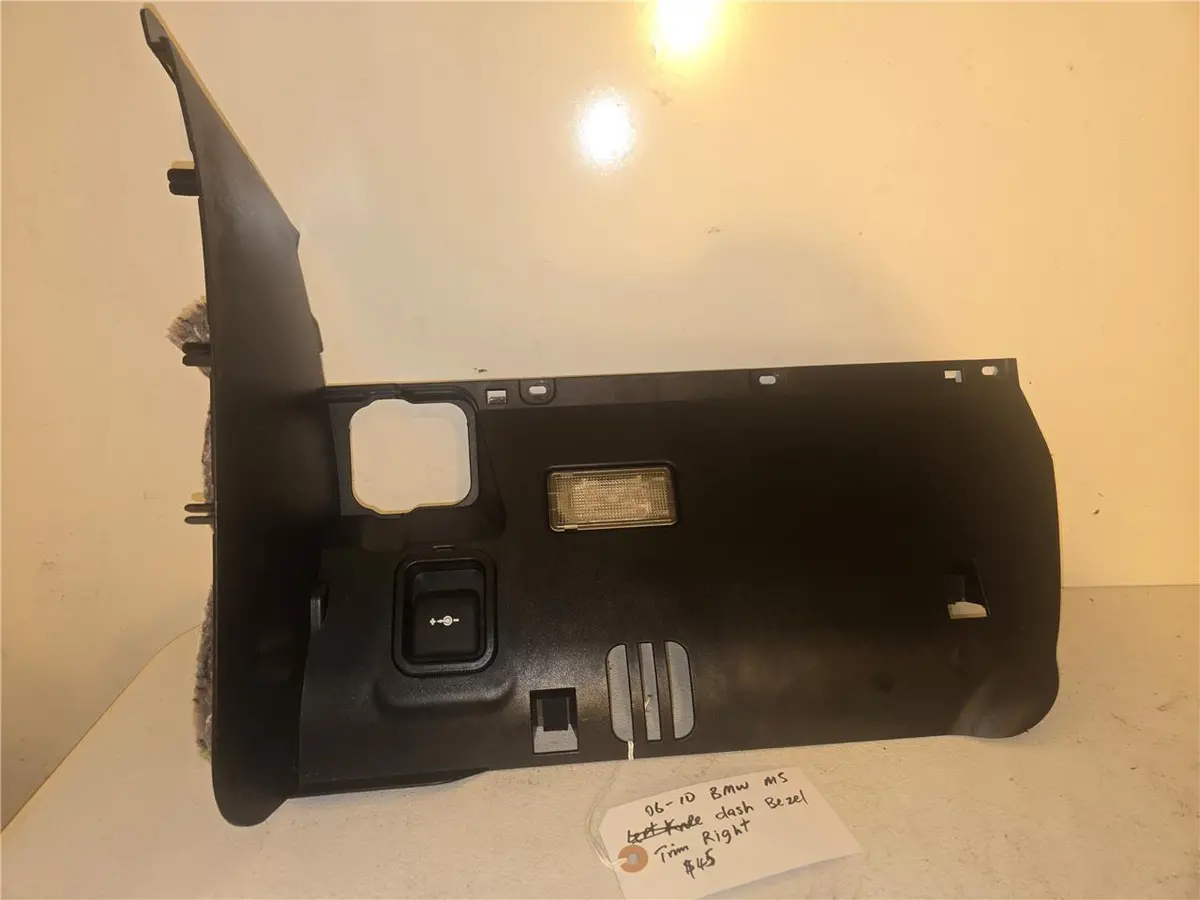2006-2010 Bmw Ms Dash Bezel Trim Right 1
