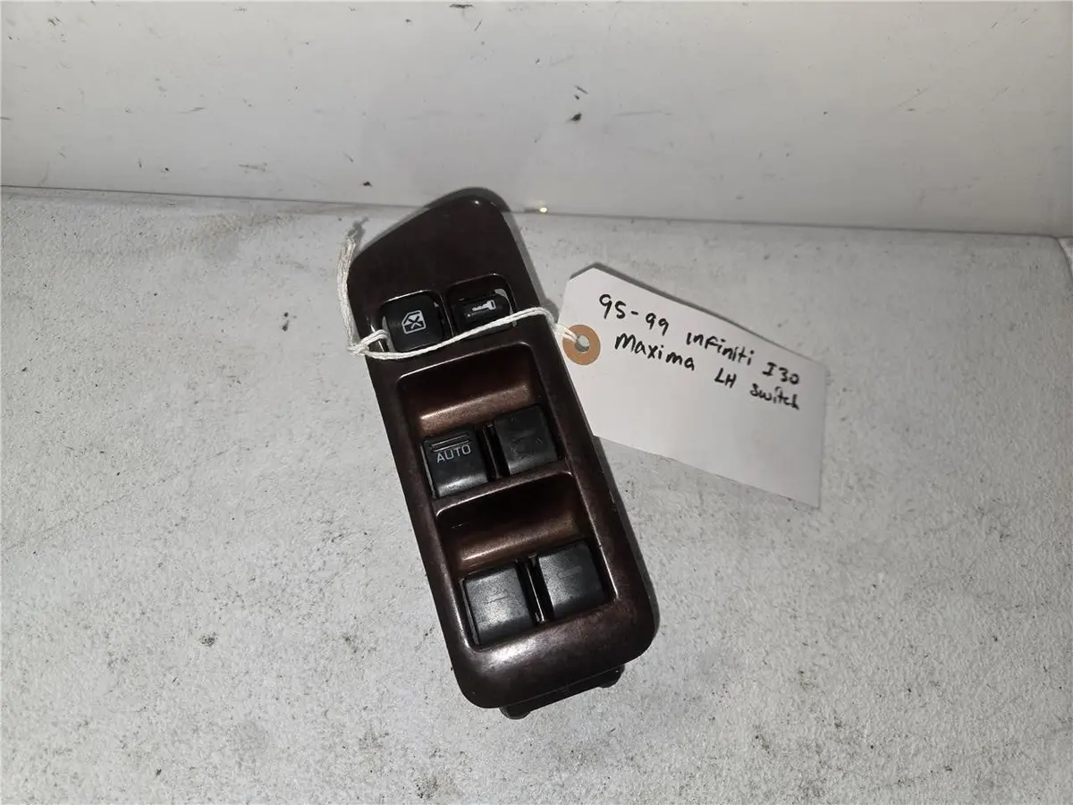 1995 - 1999 Infiniti I30 Maxima Left Window Switch 25401-0L700 Oem 1