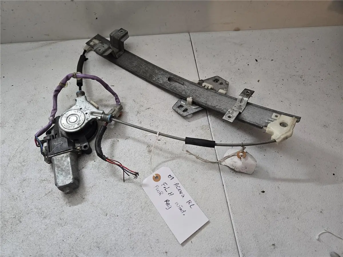 2001 Acura Rl Front Left Hand Power Window Regulator 9500 Cme 90909 Oem 1