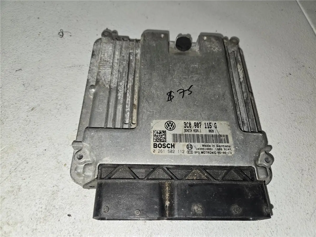 2007 Volkswagen Passat Motor Bosch Ecu Engine Module Unit 3C0 907 115 G Oem 1