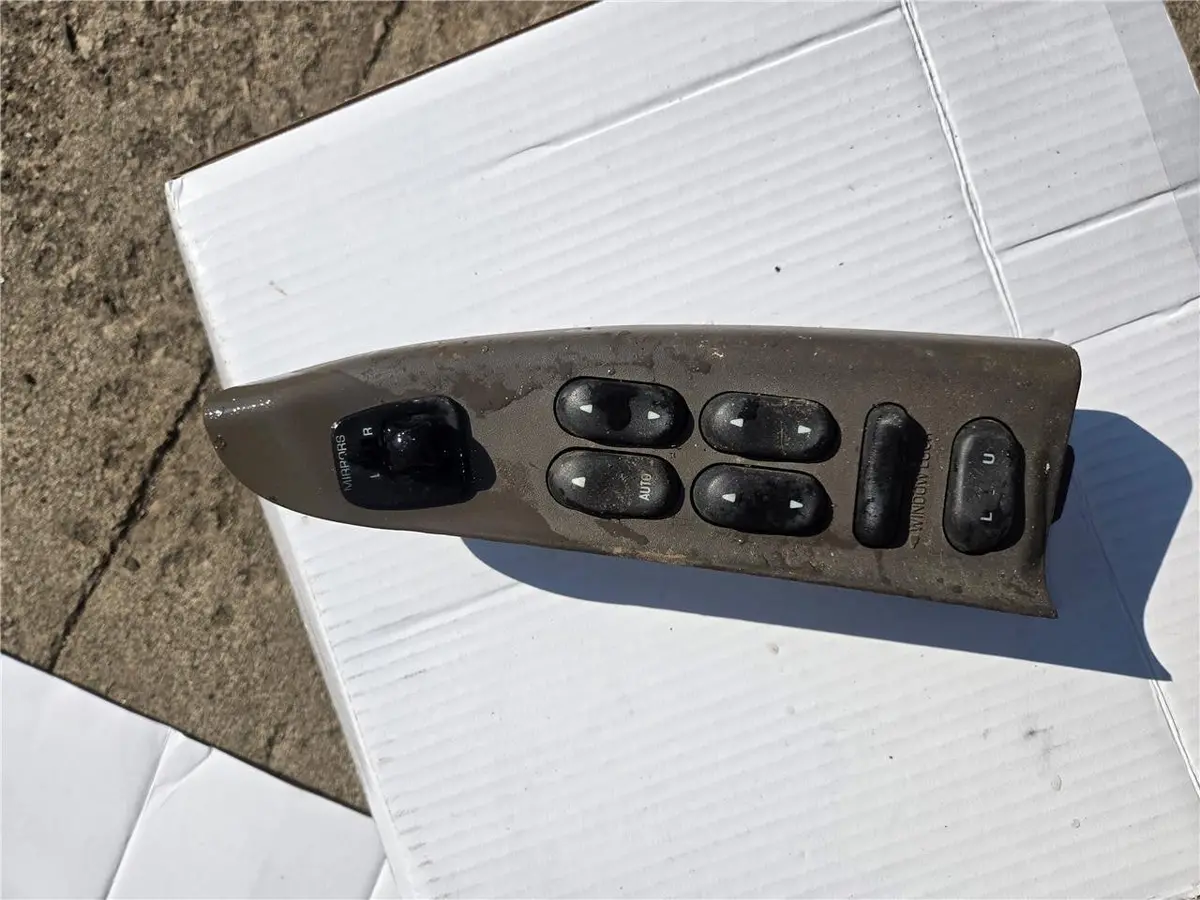 2000 Lincoln Navigator Left Driver Door Window Master Switch Xl1t-14540-Baw Oem 1