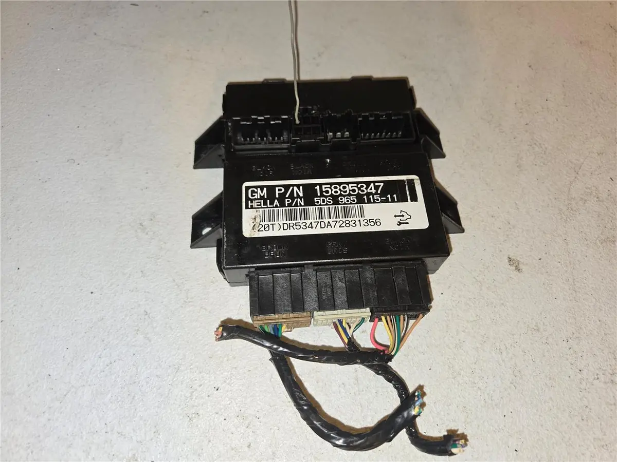 2007- 2014 Gmc Chevy Cadillac Seat Control Module Front Lh Driver 15895347 Oem 1