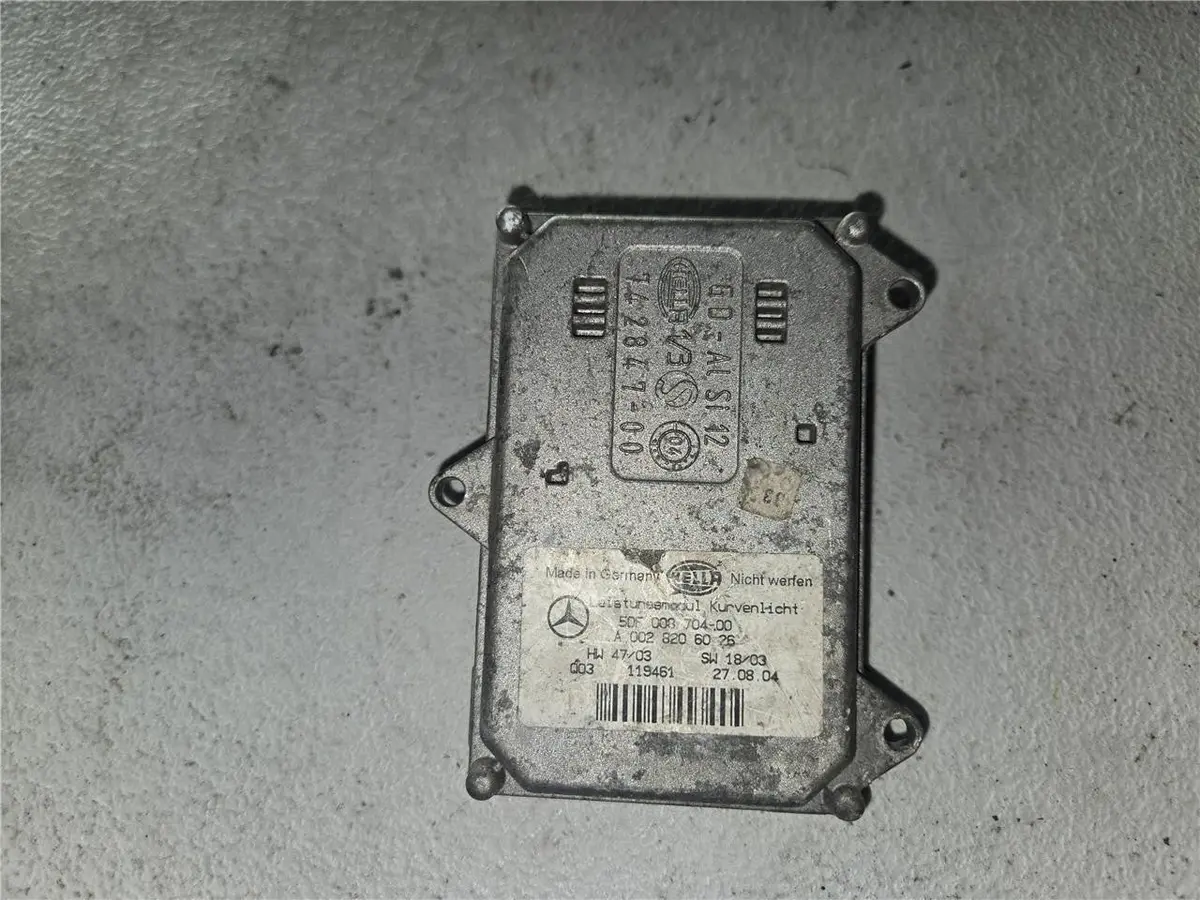 03-06 Mercedes E320 Cls500 Hid Xenon Headlight Ballast Unit A 002 820 60 26 Oem 1