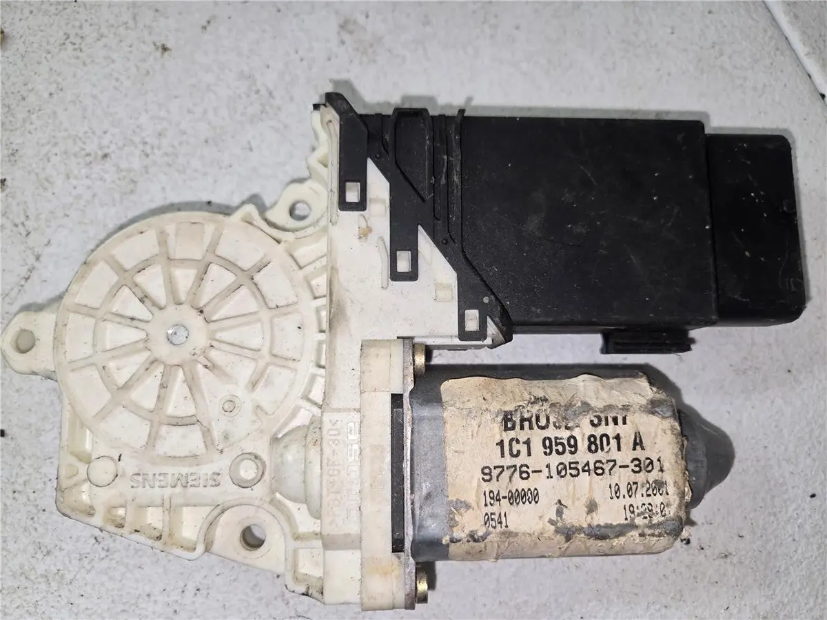 02-05 Vw Jetta Golf Mk4 Genuine Lh Front Power Window Motor 1C1 959 801 A Oem 1