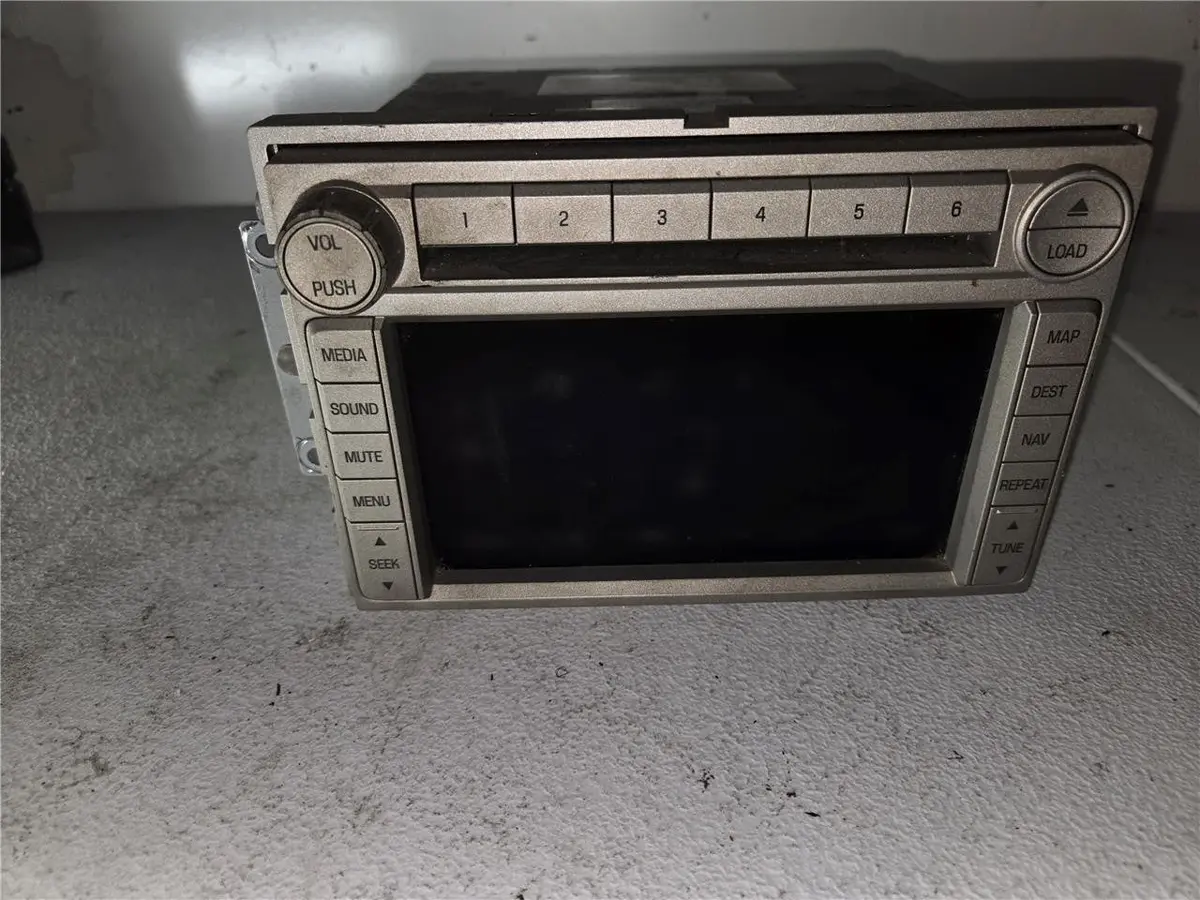 06 - 09 Lincoln Navigator Mkx Mkz Radio Gps Navigation Screen 7L7t-18K931-Eb Oem 1