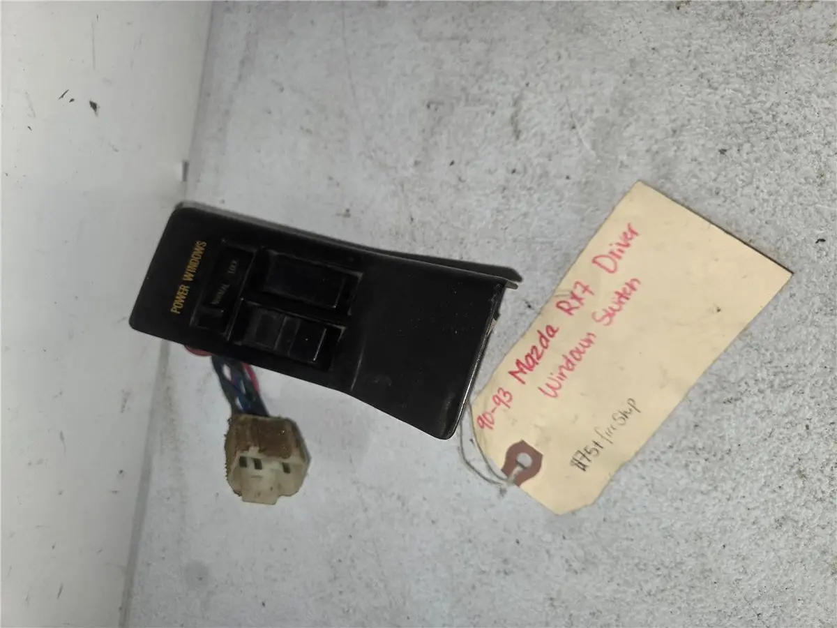 1990 -1993 Mazda Rx7 Driver Power Window Switch Oem 1