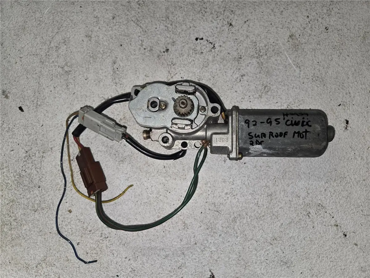 1992 - 1995 Honda Civic Sunroof Motor 2Dr Mitsuba Oem 1