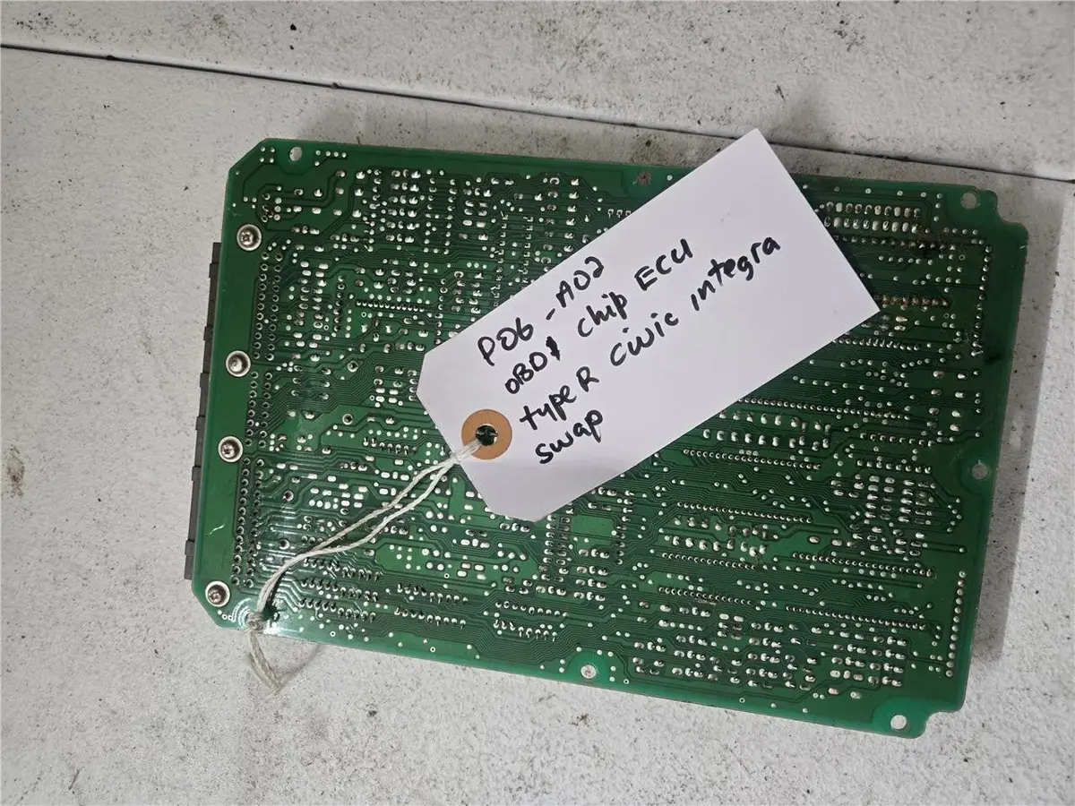 1992-1995 Honda Civic/Del Sol P06 Socketed Mt Engine Computer 37820-P06-A02 Oem 1