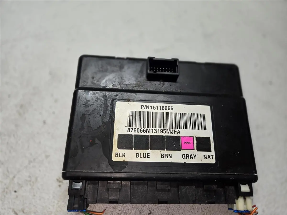 03-07 Silverado Avalanche Suburban Tahoe Yukon Body Control Module 15116066 Oem 1