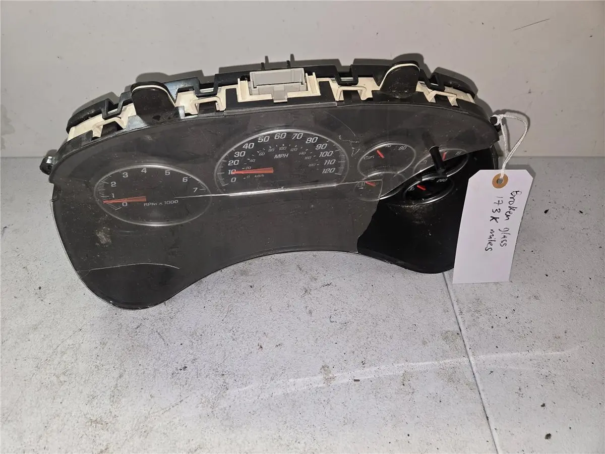 2002-04 Envoy Trailblazer Speedometer Instrument Gauge Cluster 173K 15069271 Oem 1